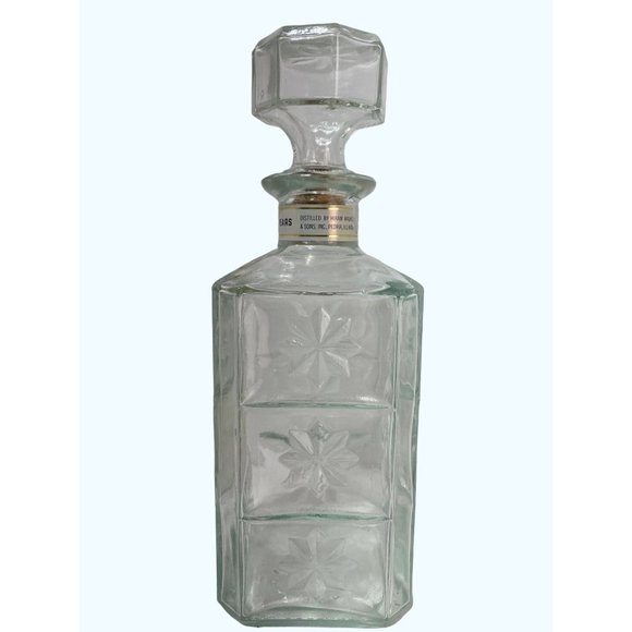 1976 Walker's DeLuxe Bourbon Vintage Decanter With Stopper (Empty) - Picture 4 of 6